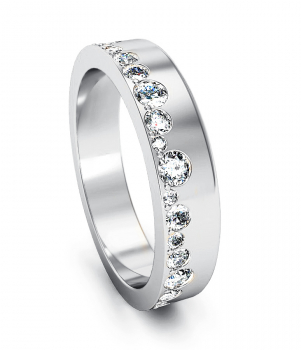 Кольцо с бриллиантами (Мод. 613)